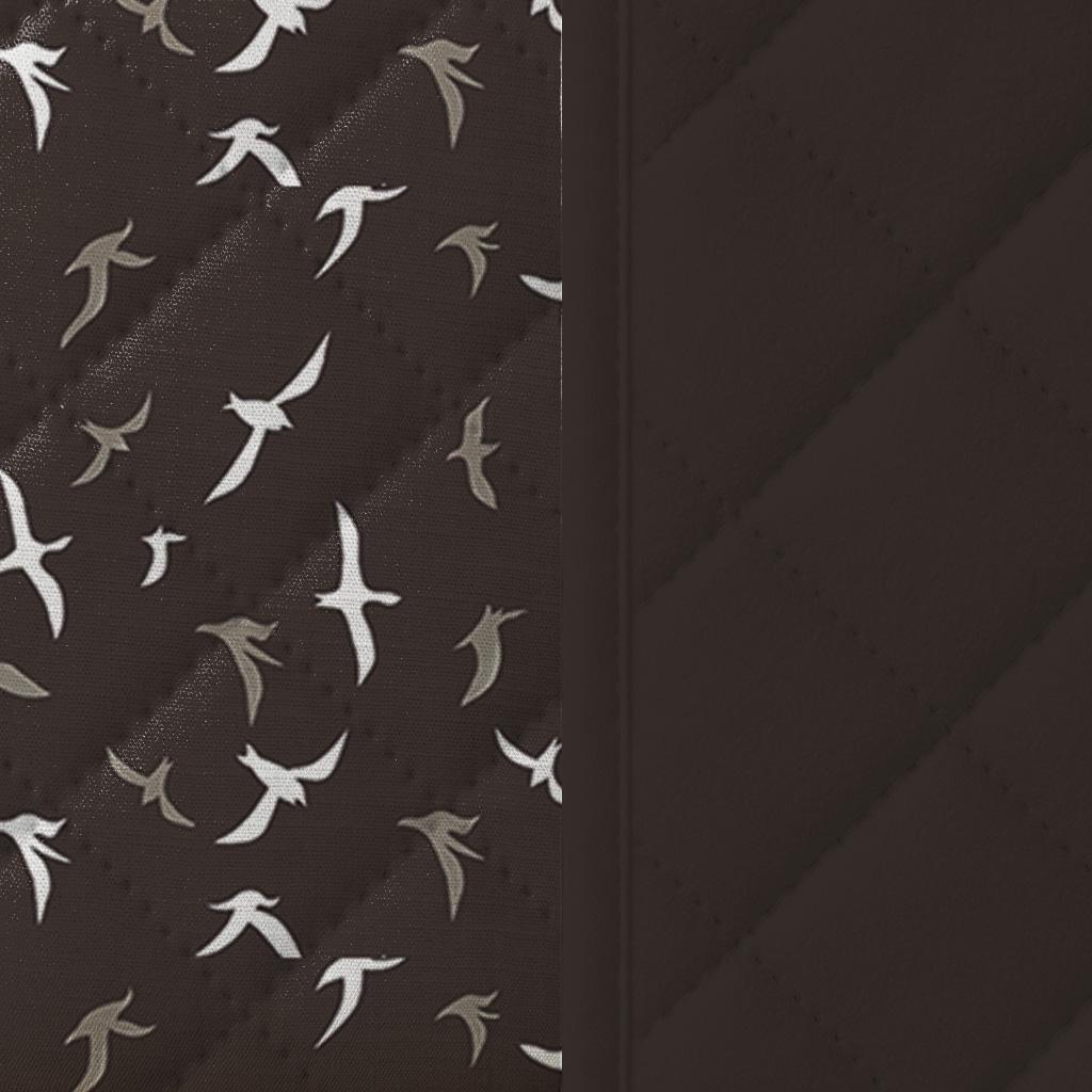 Покрывало двустороннее Zastelli Birds on Brown Front/Brown 145х210 см Коричневый (22692) - фото 2 Покрывало двустороннее Zastelli Birds on Brown Front/Brown 145х210 см Коричневый (22692) - фото 2