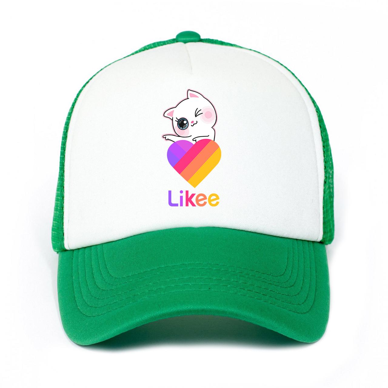Кепка тракер дитяча Likee Cat Зелений (33404-1595-KG)