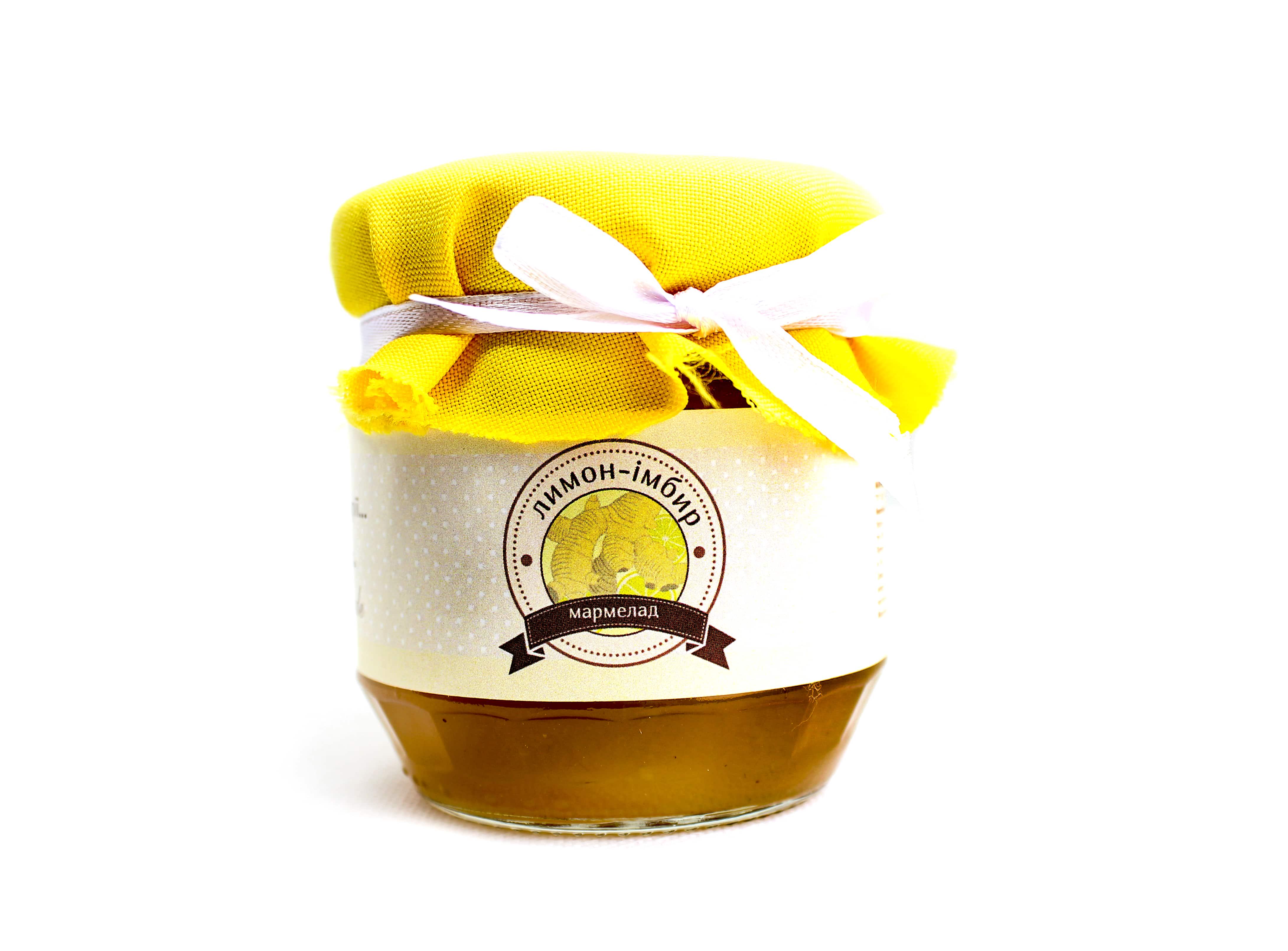 Мармелад имбирь и лимон