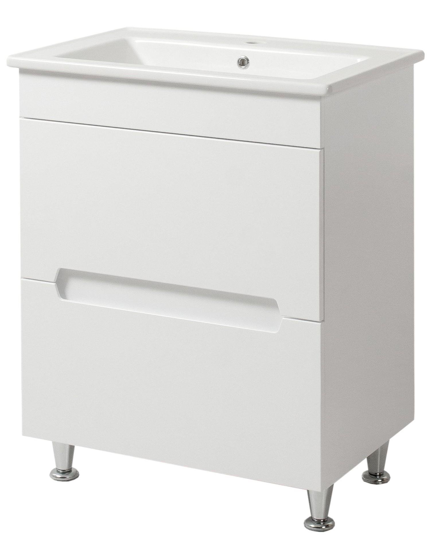 Тумба ЮВВИС Марко Т-2 65 см с умывальником Vesta (14659976)