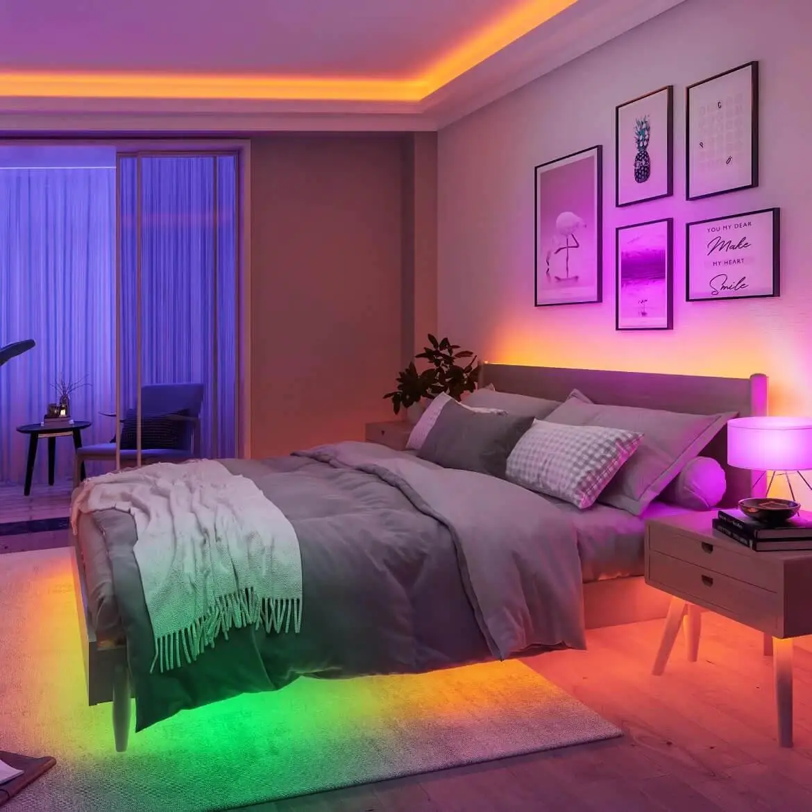 Розумна світлодіодна стрічка Govee RGB Smart LED Wi-Fi/Bluetooth 10 м - фото 2