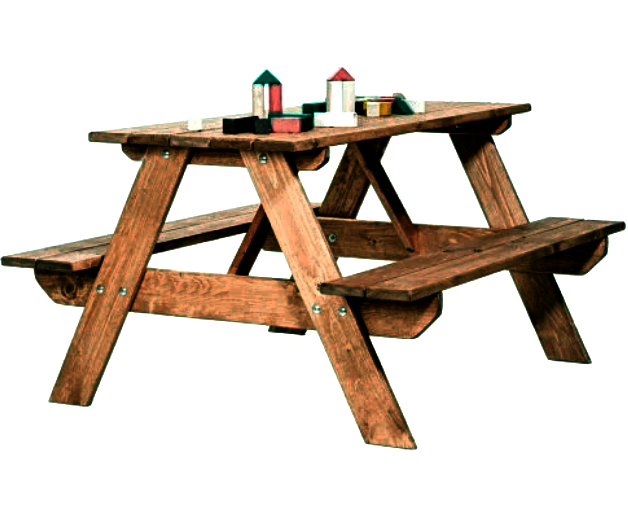 Столик садовий дитячий з дерева Кіфа Мускат (СДД-000707)