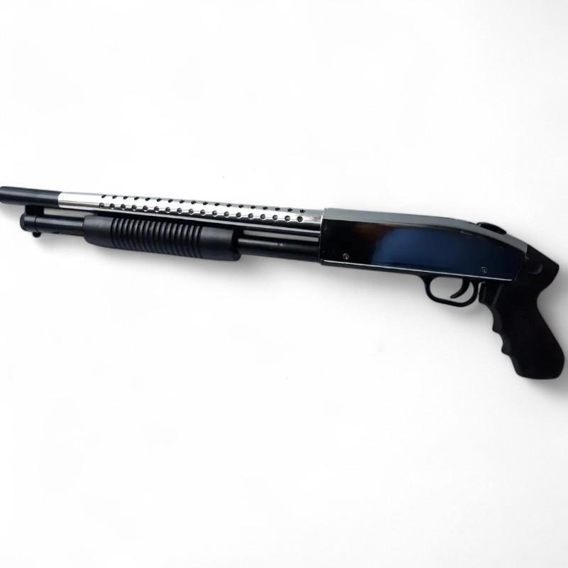 Детская винтовка дробовик на шариках пружинная (P.388)