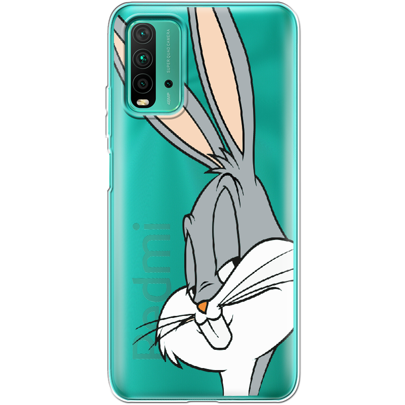 Чохол BoxFace Xiaomi Redmi 9T Lucky Rabbit Прозорий силікон (41685-bk81-41685) - фото 1