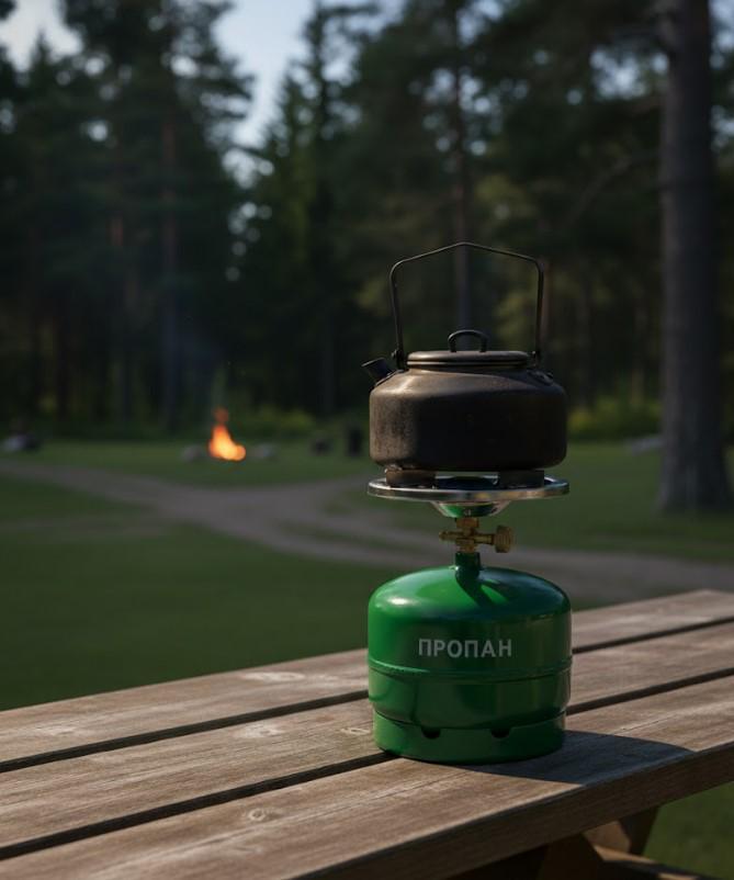 Похідний газовий комплект пальник та балон пропан/бутан 5 л (2104618806) - фото 2 Похідний газовий комплект пальник та балон пропан/бутан 5 л (2104618806) - фото 2