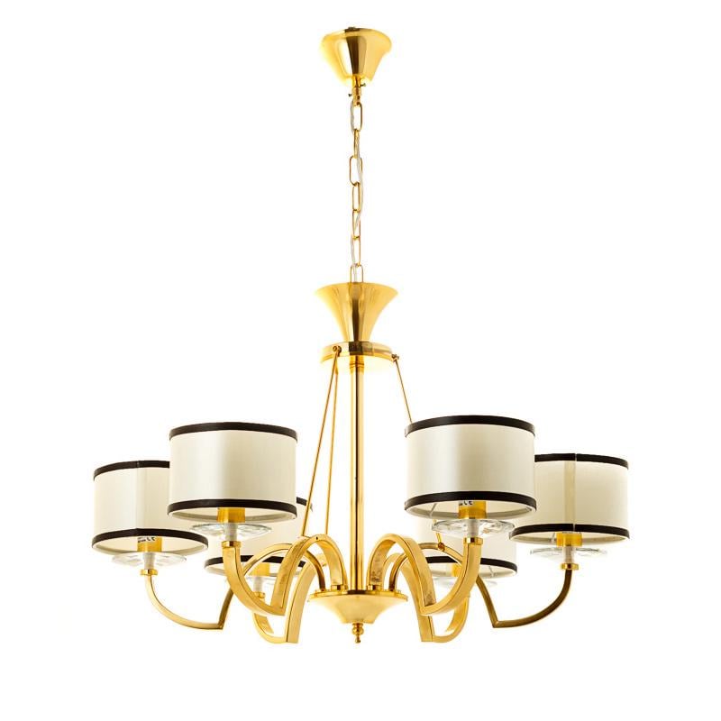 Люстра подвесная с абажурами Light House ES-15888/6 Золото (9590)