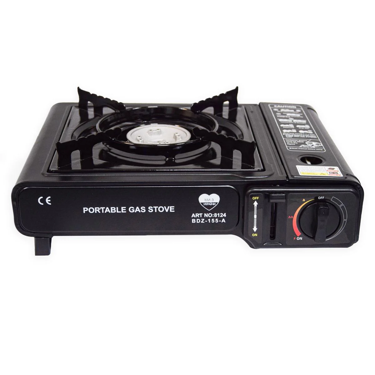 Плита газовая Portable Gas Stove BDZ-155-A портативная Черный (1979070864)