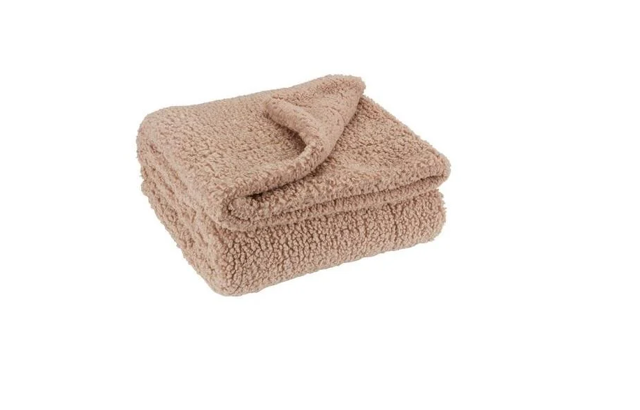 Плед з поліестеру 120x160 см Бежевий Плед з поліестеру 120x160 см Бежевий