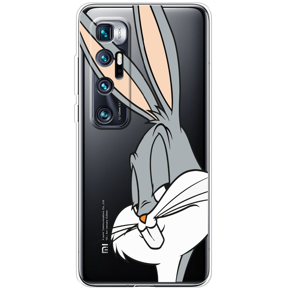 Чехол BoxFace Xiaomi Mi 10 Ultra Lucky Rabbit Прозрачный силикон (44423-bk81-44423) - фото 1