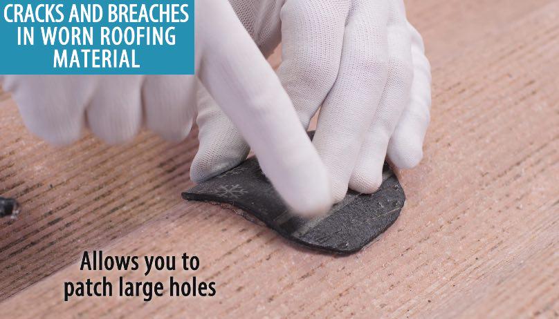 Герметик з пістолетом Fome Flex Aquastop каучуковий посилений волокнами 300 мл/12 шт. Прозорий (01-4-2-009-12) - фото 13