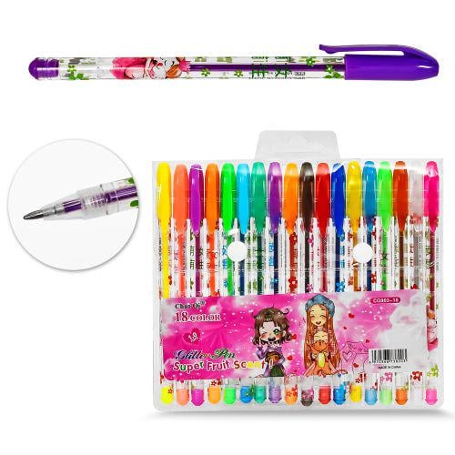 Набор гелевых ручек 18 цв. - фото 2