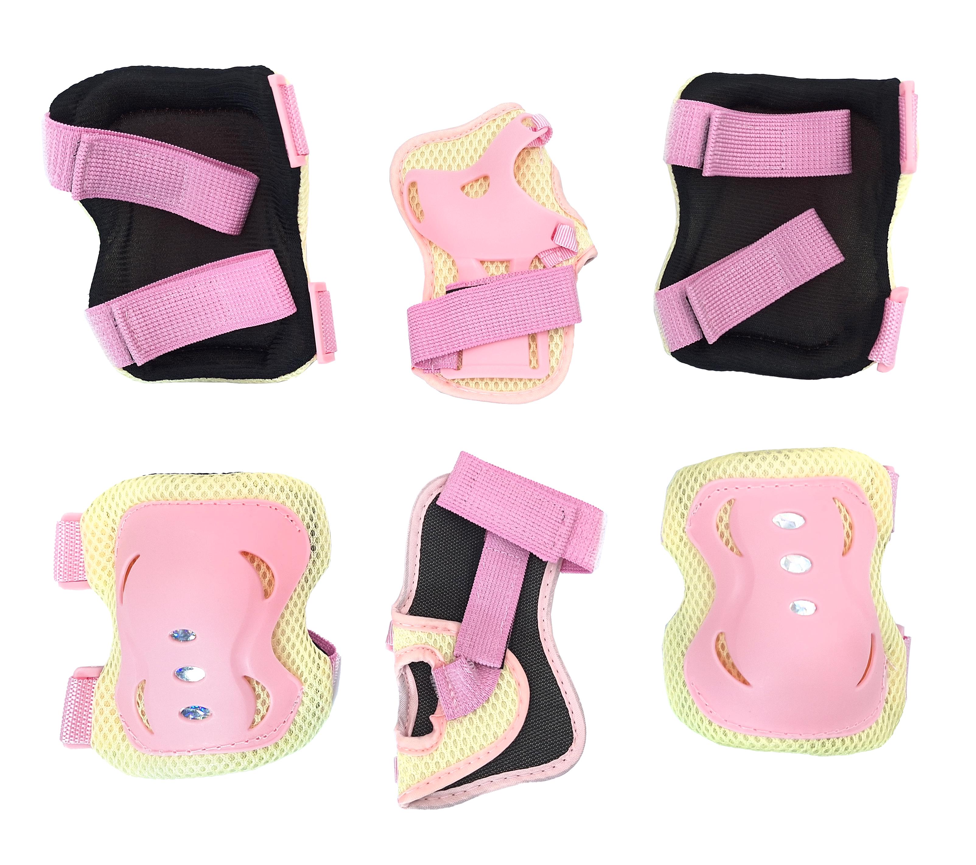 Комплект дитячий шолом та захист Yongkang GB24429-2009 Крила S Жовтий (G0001964) - фото 8 Комплект дитячий шолом та захист Yongkang GB24429-2009 Крила S Жовтий (G0001964) - фото 8