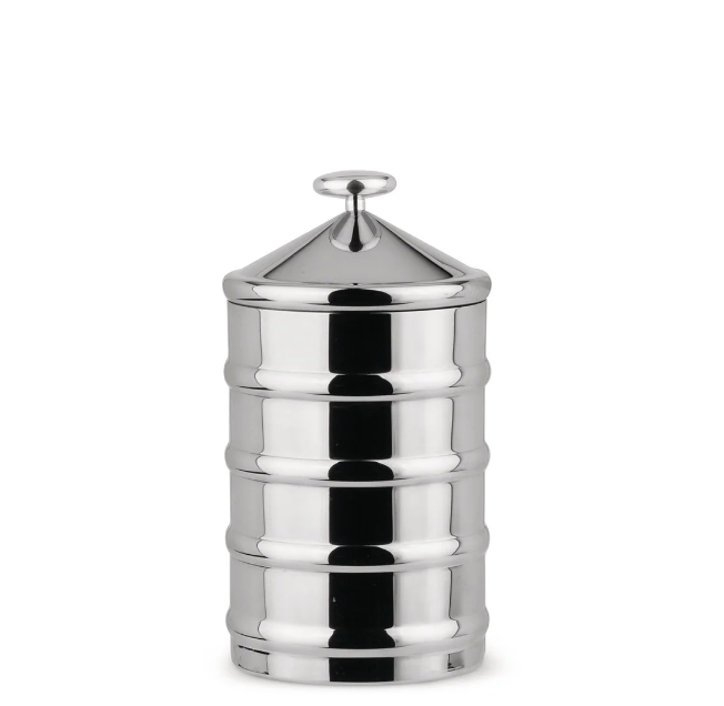 Емкость для хранения сыпучих продуктов Alessi Kalisto 3 из нержавеющей стали (CB03)