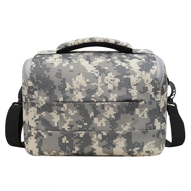 Сумка для фотокамеры Sony/Nikon/Canon/EOS универсальная Камуфляж/Пиксель (IBF085H)