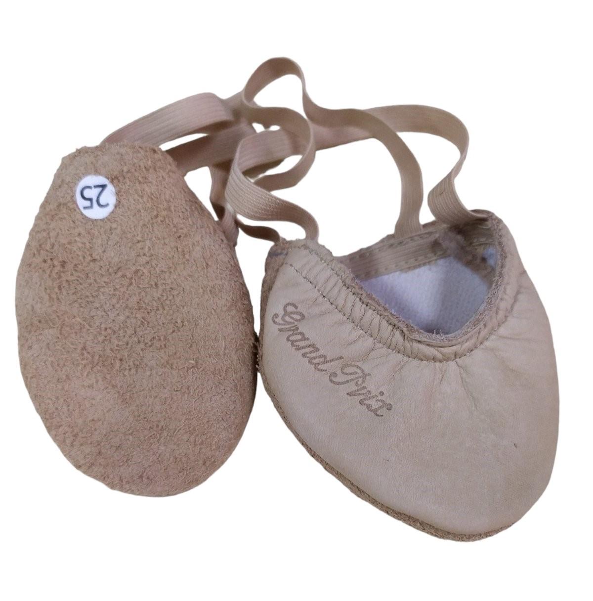 Напівчешки дитячі GRAND PRIX START шкіра р. 26 Тілесний (6936116100407)