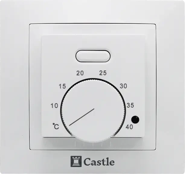 Терморегулятор механический Castle AC308H Белый Терморегулятор механический Castle AC308H Белый