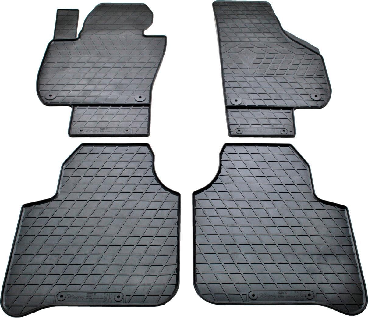 Коврики автомобильные в салон Stingray Skoda Super B с 08-15 г.в. 4 шт. Черный (15293146)