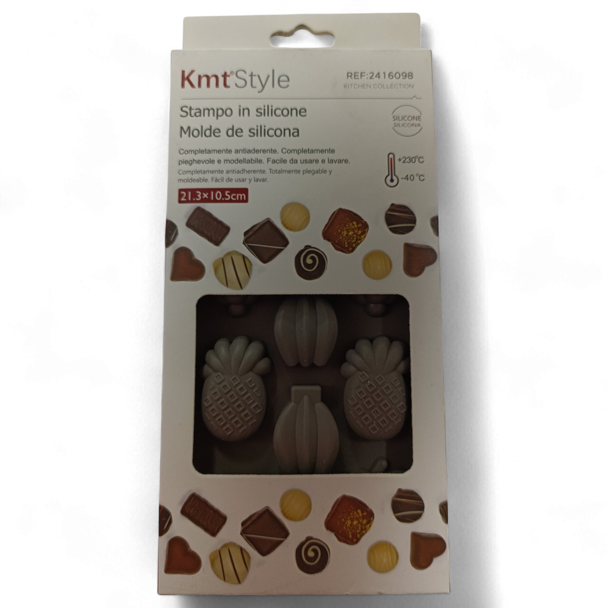 Форма для шоколадних/цукерок KmtStyle 2416090 21,5х10,4 см (30490453)