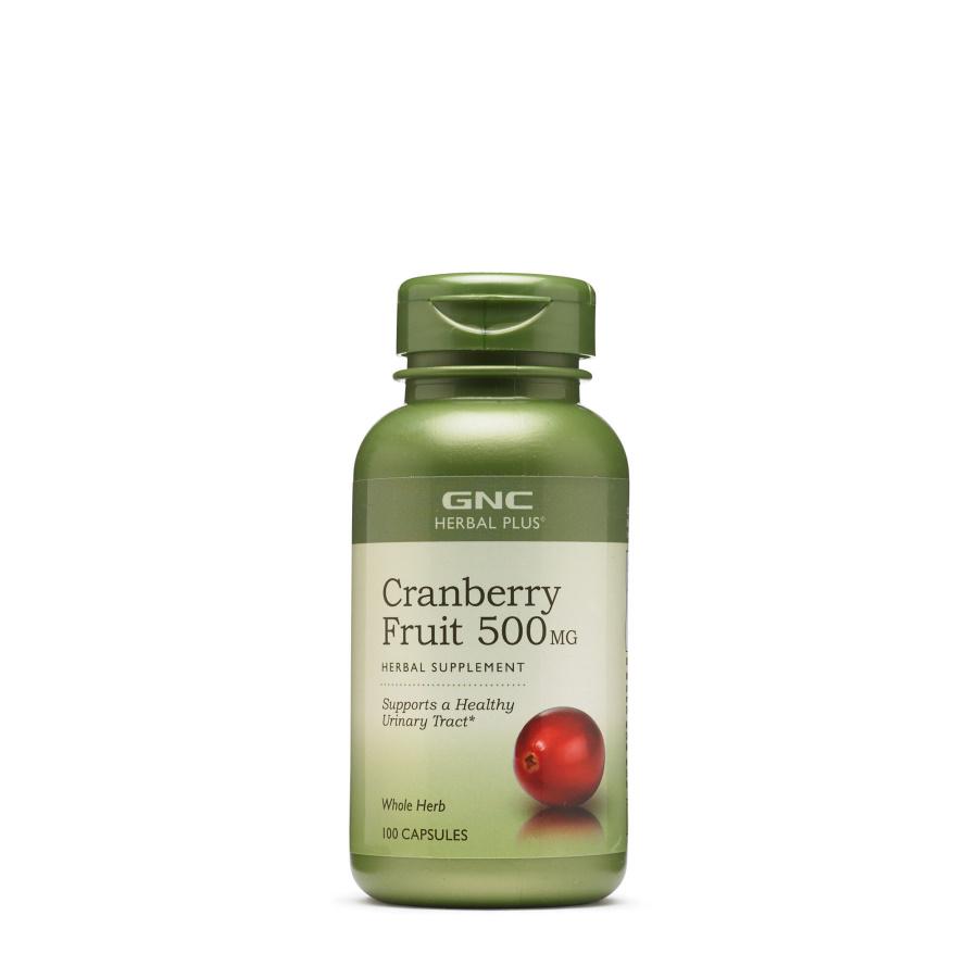 Натуральна добавка GNC Herbal Plus Cranberry Fruit 500 мг 100 капс. (6759)