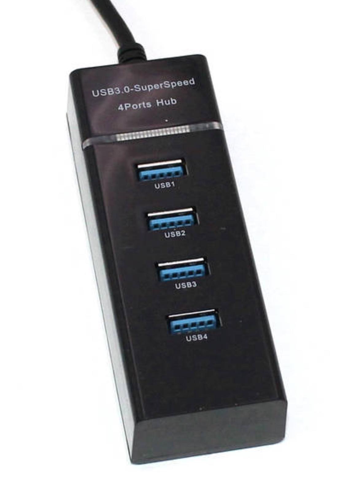 ᐉ Хаб концентратор UKC на 4 порта USB 3.0 P-303 Черный (15225545 ...