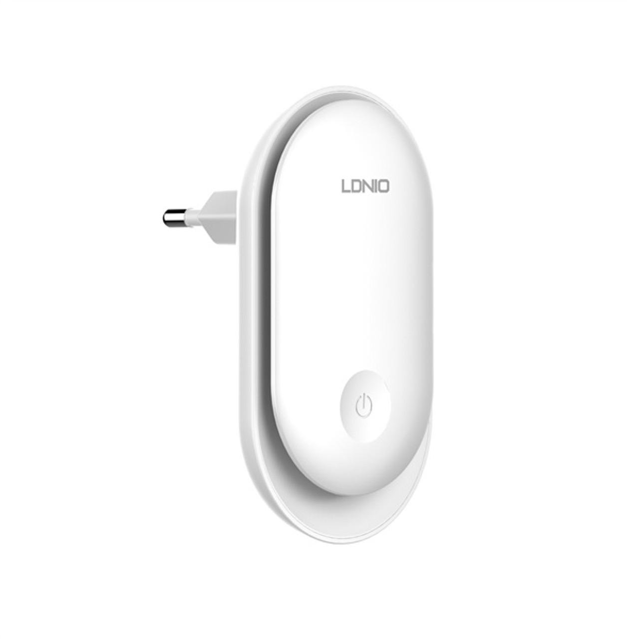 Ночник в розетку LDNIO Intelligent Sensor Night Light Y1 0.5W 3500K с датчиком освещенности (2415801383)