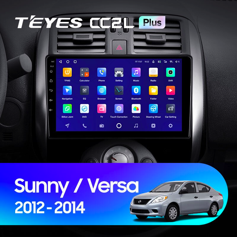 Автомагнітола штатна Teyes CC2L Plus 2/32 для Nissan Sunny/Versa C17 2012-2014 Android (1737428337) - фото 3