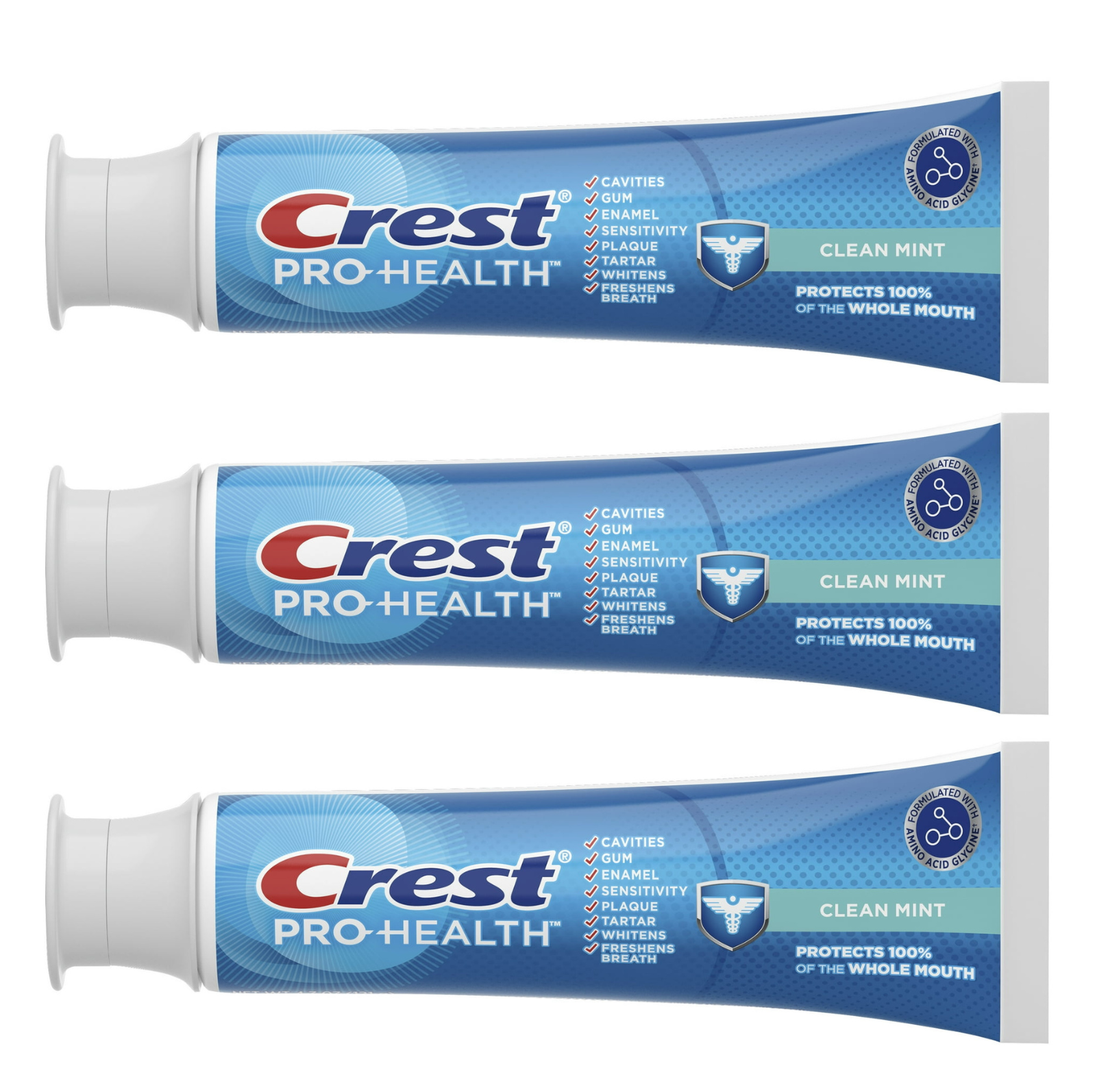 Зубная паста отбеливающая Crest Pro-Health Clean Mint 365 г 3 шт. (59846878) - фото 2