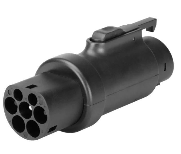Переходник Type 2 на Type 1 Olink с фиксатором (T2-T1-1PH)