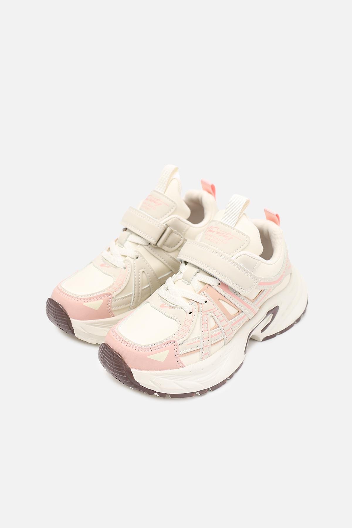 Кроссовки для девочки ЦБ-00282704 р. 32 Молочный (SKT001081031) - фото 5