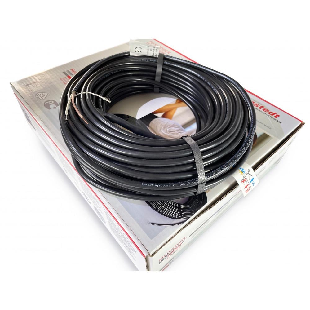 Кабель у стяжку Hemstedt BR-IM 17 та терморегулятор c Wi-Fi від 1,9 м2 до 2,8 м2 300 Вт (41504160) - фото 6 Кабель у стяжку Hemstedt BR-IM 17 та терморегулятор c Wi-Fi від 1,9 м2 до 2,8 м2 300 Вт (41504160) - фото 6