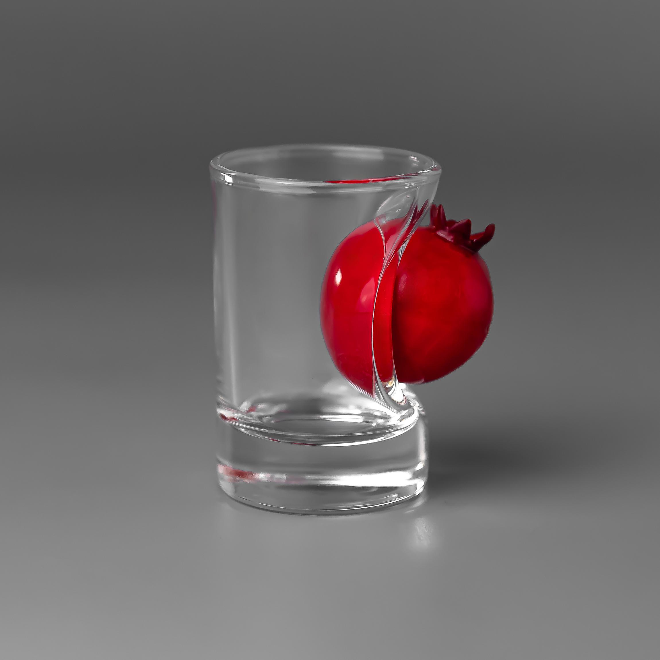 Рюмка VSKLO с гранатом (24878283)