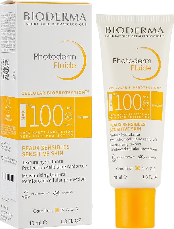 Емульсія сонцезахисна BIODERMA Photoderm Max SPF 100 Sun Fluid 40 мл (1604801995)