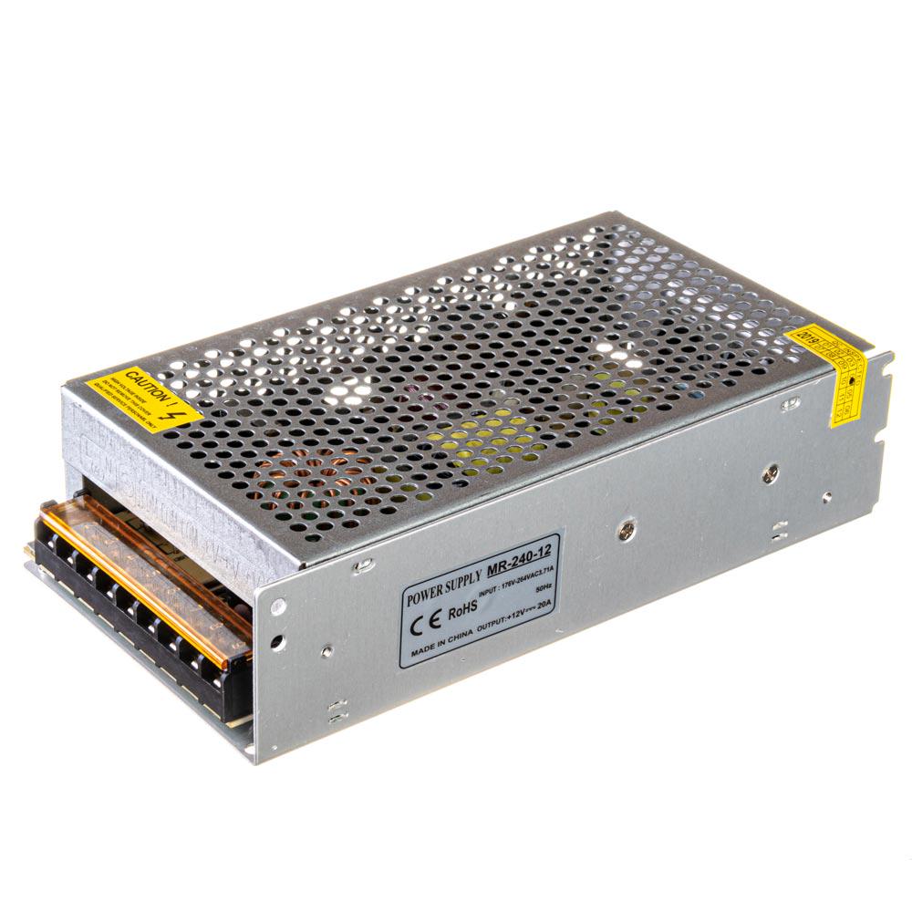 Блок живлення LED 12 V 20 A 240 Вт IP20 MR Блок живлення LED 12 V 20 A 240 Вт IP20 MR