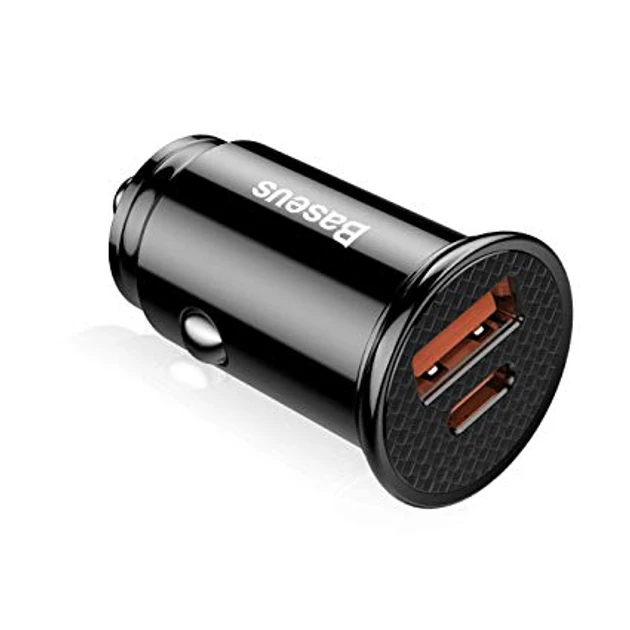 Зарядное устройство автомобильное BASEUS 30W Quick Charge 4.0 2USB Black (29597068)