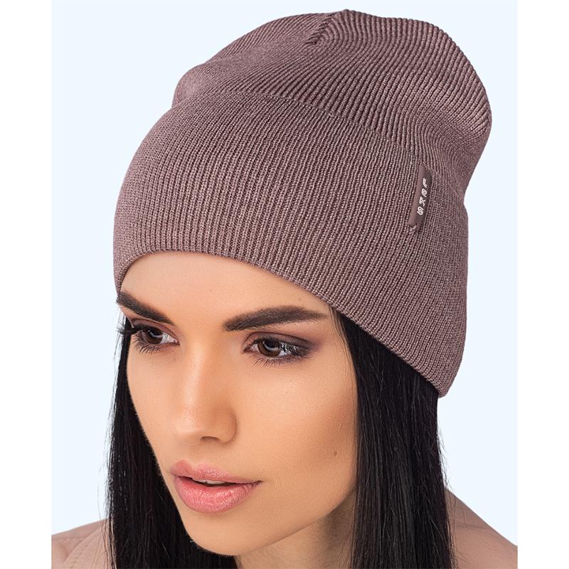 Шапка Leks Захват одинарный с отворотом лопатка One size Кофейный (121717) Шапка Leks Захват одинарный с отворотом лопатка One size Кофейный (121717)