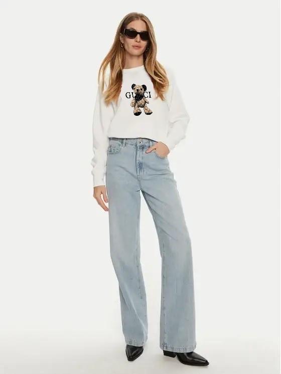 Свитшот женский Gucci Bear G-0120WT M - фото 2 Свитшот женский Gucci Bear G-0120WT M - фото 2