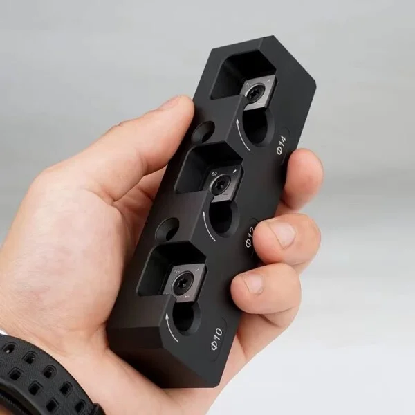 Кондуктор для изготовления шкантов острые лезвия для сверления шкантов с d 10/12 и 14 мм (Y02207) - фото 5