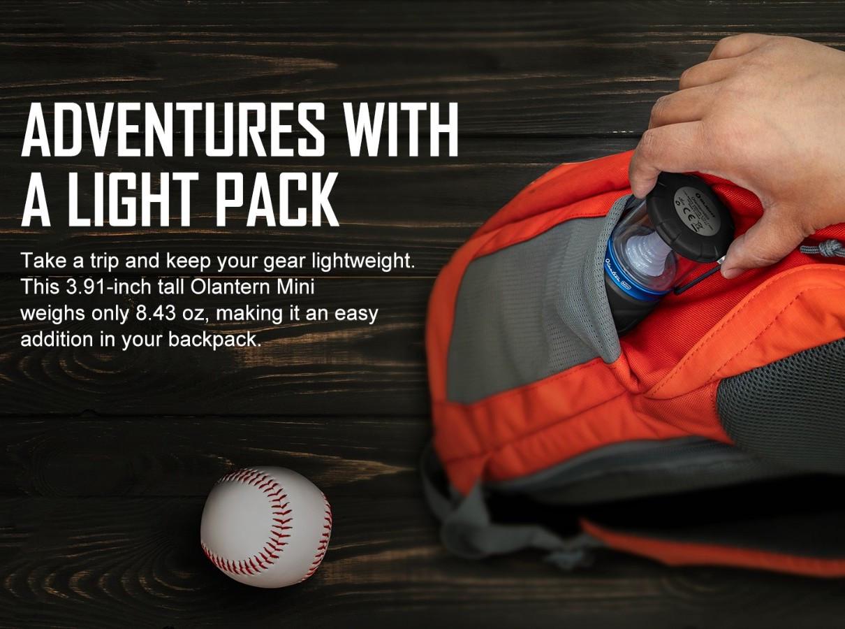 Фонарь кемпинговый Olight Olantern Mini магнитная зарядка/IPX4/свет 360° 2000 мАч Grey (243142) - фото 8 Фонарь кемпинговый Olight Olantern Mini магнитная зарядка/IPX4/свет 360° 2000 мАч Grey (243142) - фото 8