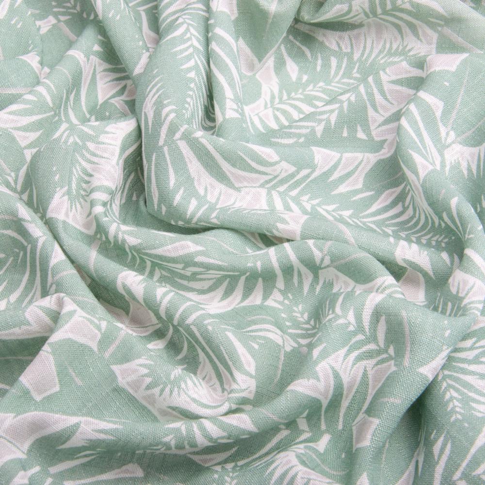 Ткань костюмно-платяная лен с вискозой Папоротник 180 г/м2 140 см (26448) - фото 2 Ткань костюмно-платяная лен с вискозой Папоротник 180 г/м2 140 см (26448) - фото 2