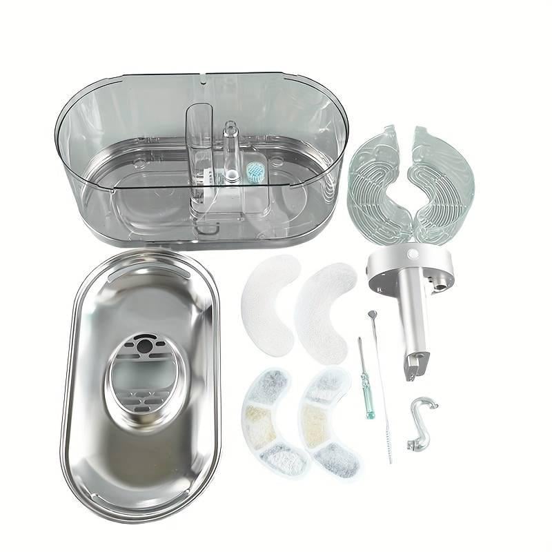 Поилка-фонтан для кошек и собак NPET WF230 V2 3 л с датчиком движения нержавеющая сталь Прозрачный (1104) - фото 11 Поилка-фонтан для кошек и собак NPET WF230 V2 3 л с датчиком движения нержавеющая сталь Прозрачный (1104) - фото 11