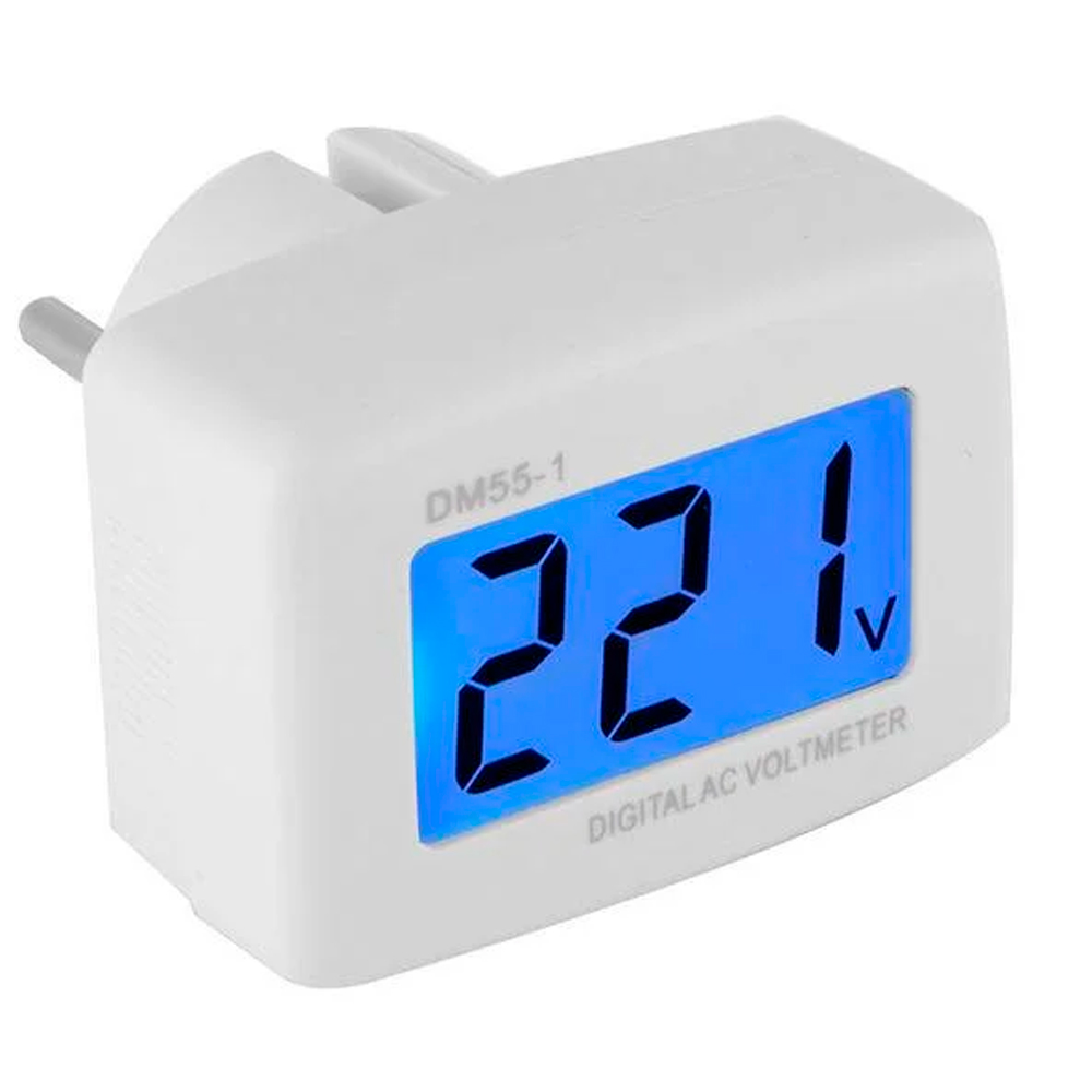 Вольтметр цифровой DM55 1 диапазон измерений 80V-300V (YUT_V3988)