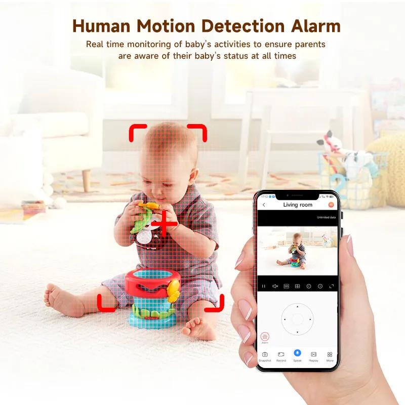 Відеоняня Xiaovv Q2BM на прищепці Блакитний (28780644) - фото 16 Відеоняня Xiaovv Q2BM на прищепці Блакитний (28780644) - фото 16