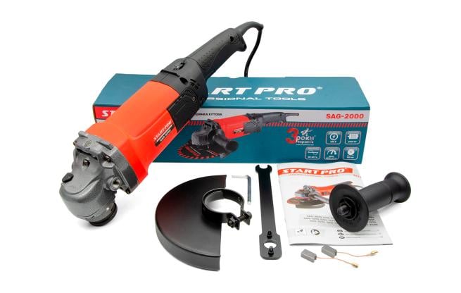 Угловая шлифмашина START PRO SAG-2000 (SAG-2000) - фото 5