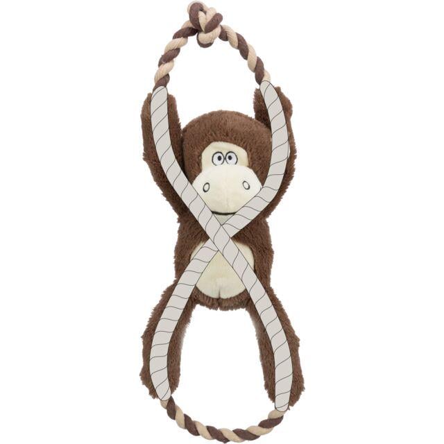 Игрушка для собак Trixie Обезьяна с канатом 40 см