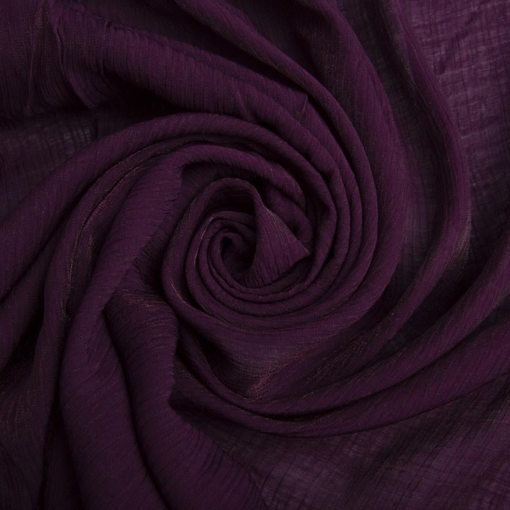 Ткань шифон блеск Сандрыкс однотонная Фиолетовый (24644)