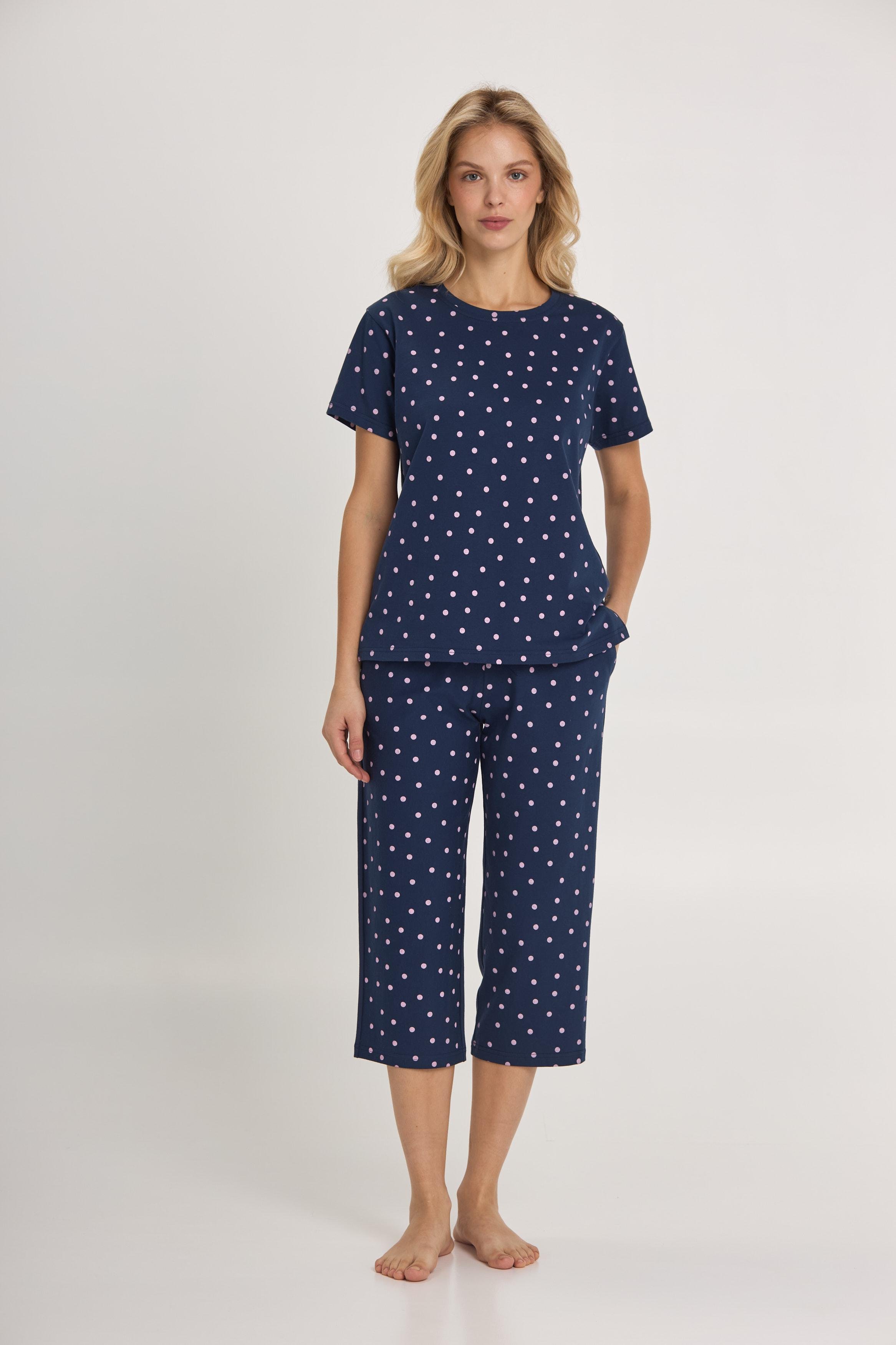 Піжама жіноча Ellen Rosy Raindrops LPK 2990/13/01 XL Синій