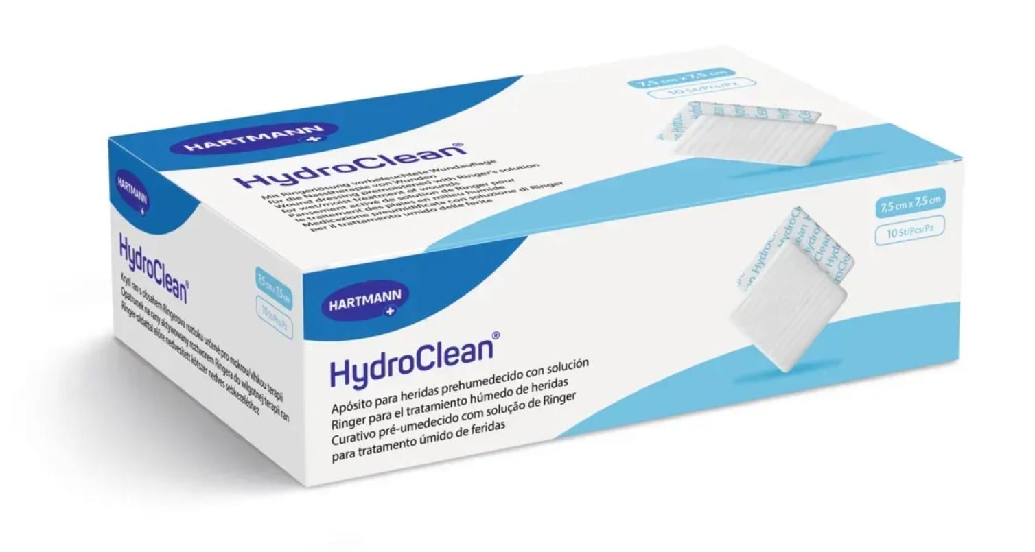 Пов'язка на рану активована для терапії у вологому середовищі HydroClean Гідроклін 7,5х7,5 см