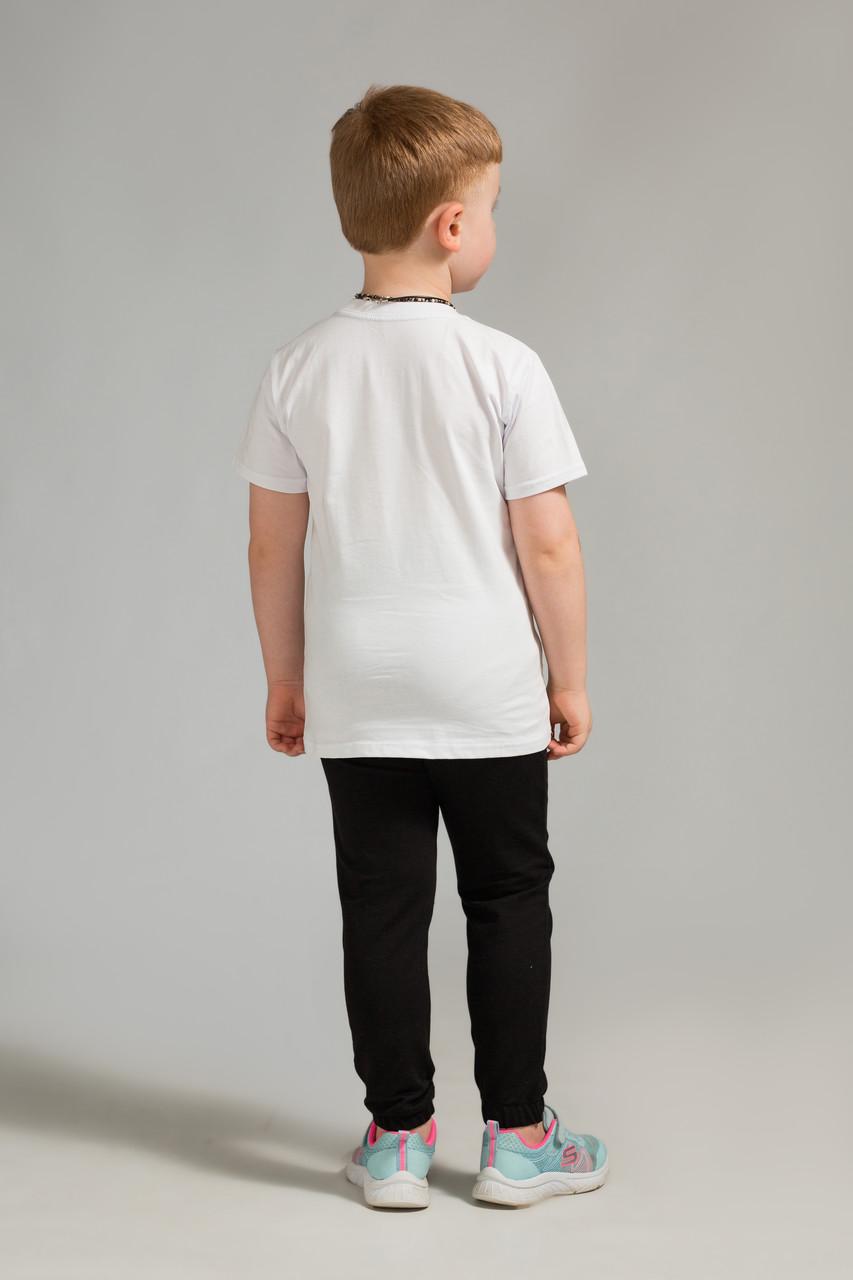 Дитяча футболка Malta 25/Д057/1-24 122 см Білий - фото 2 Дитяча футболка Malta 25/Д057/1-24 122 см Білий - фото 2