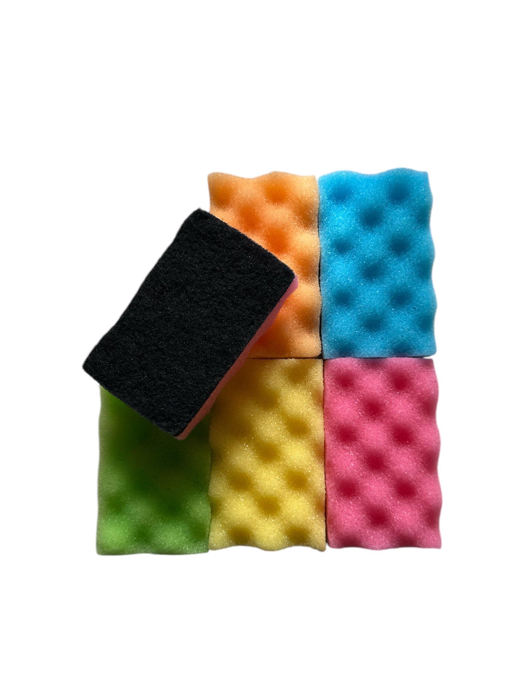 Губка кухонна Vivat Максі з рифленою поверхнею 6 шт. (26133049) - фото 2