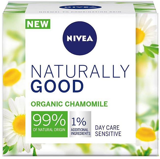 Крем денний Nivea Naturally Good для чутливої шкіри обличчя 50 мл (701060) - фото 1